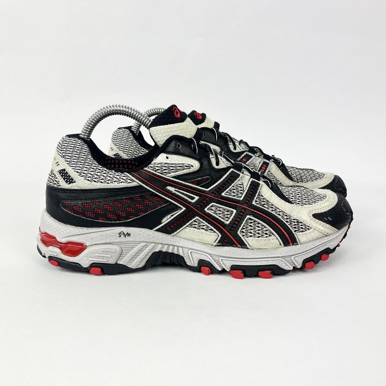 Asics Gel-Trabuco grey/black/red UK 7