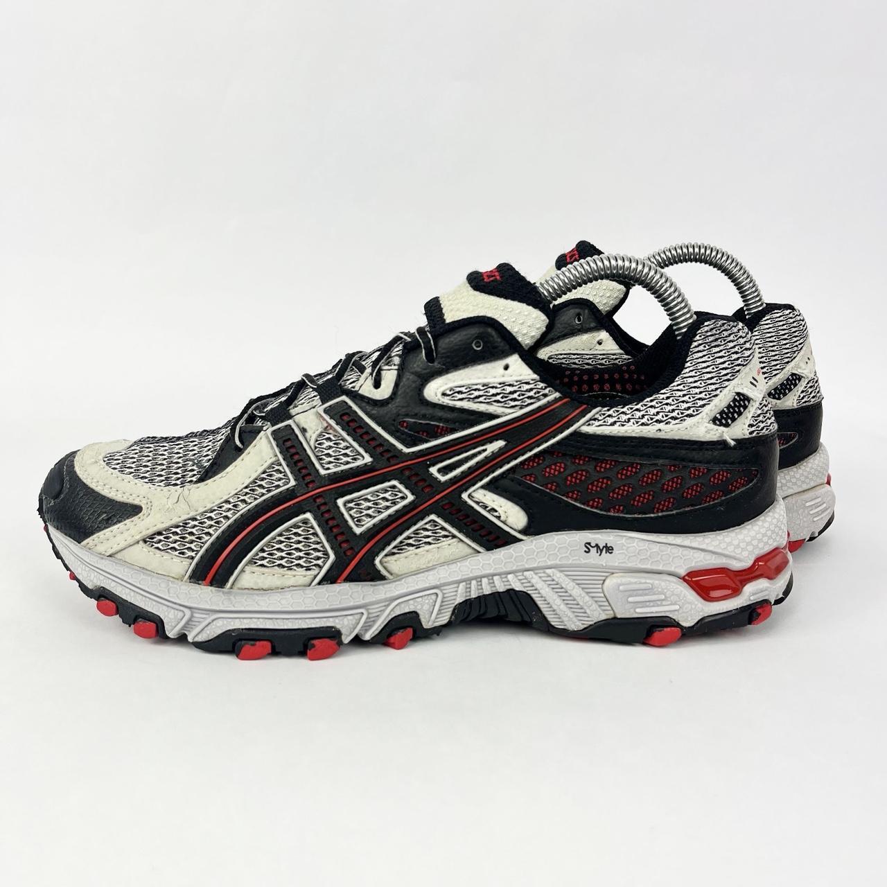 Asics Gel-Trabuco grey/black/red UK 7