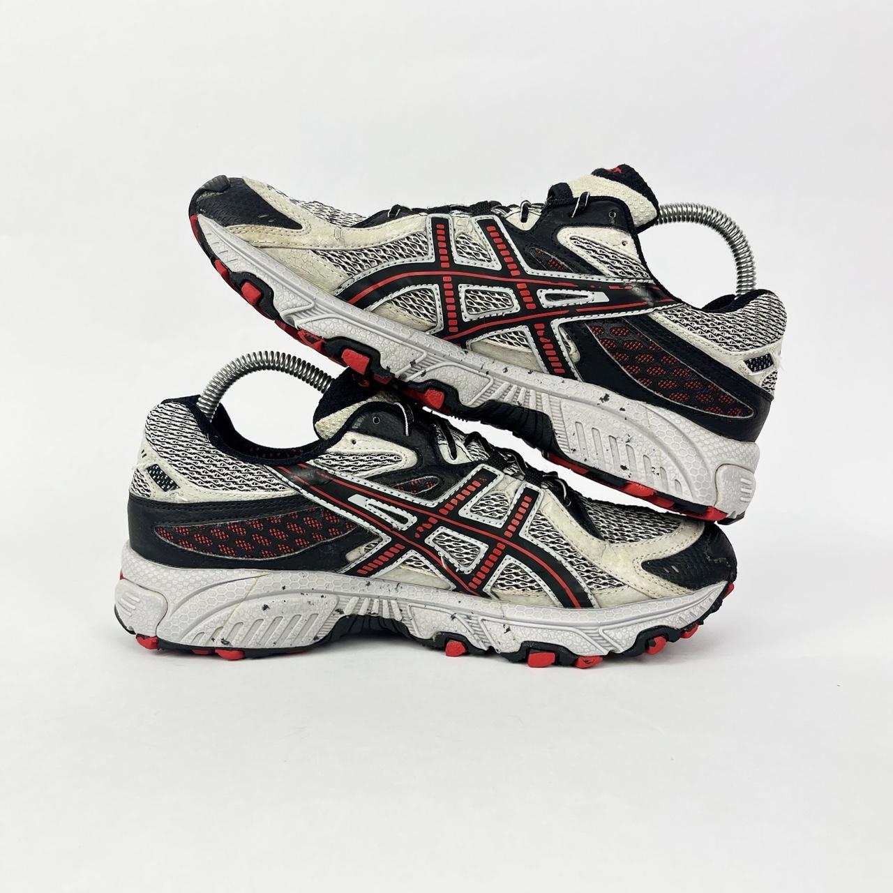 Asics Gel-Trabuco grey/black/red UK 7
