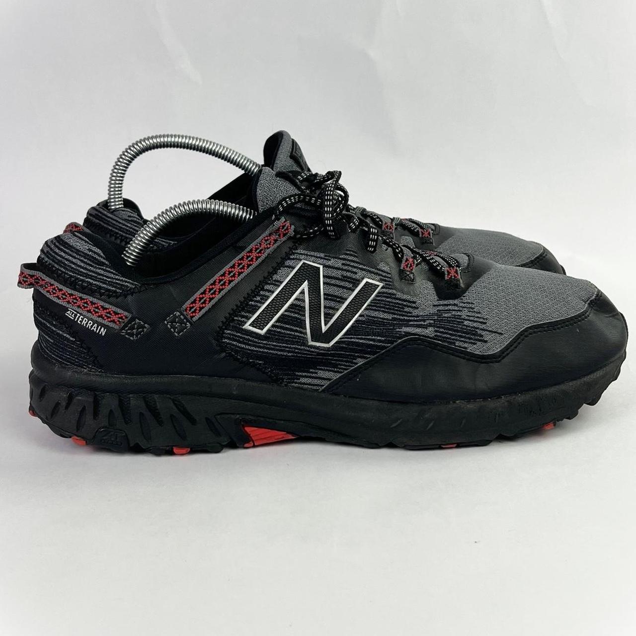 New Balance 410v6 grey/black/red UK 12.5