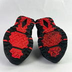 New Balance 410v6 grey/black/red UK 12.5