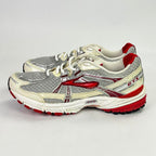 Brooks GTS Adrenaline 11 white/red UK 5