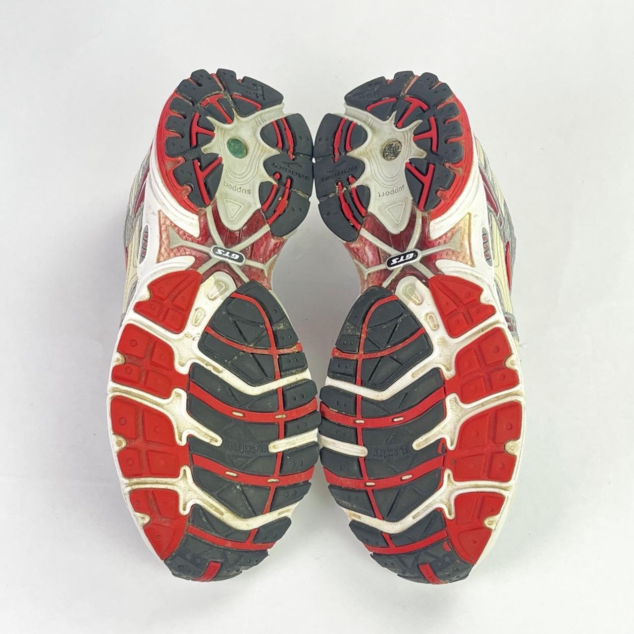 Brooks GTS Adrenaline 11 white/red UK 5