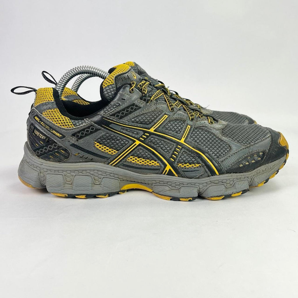 Asics Gel-Trail Lahar GTX Gore-Tex grey/yellow UK 8.5