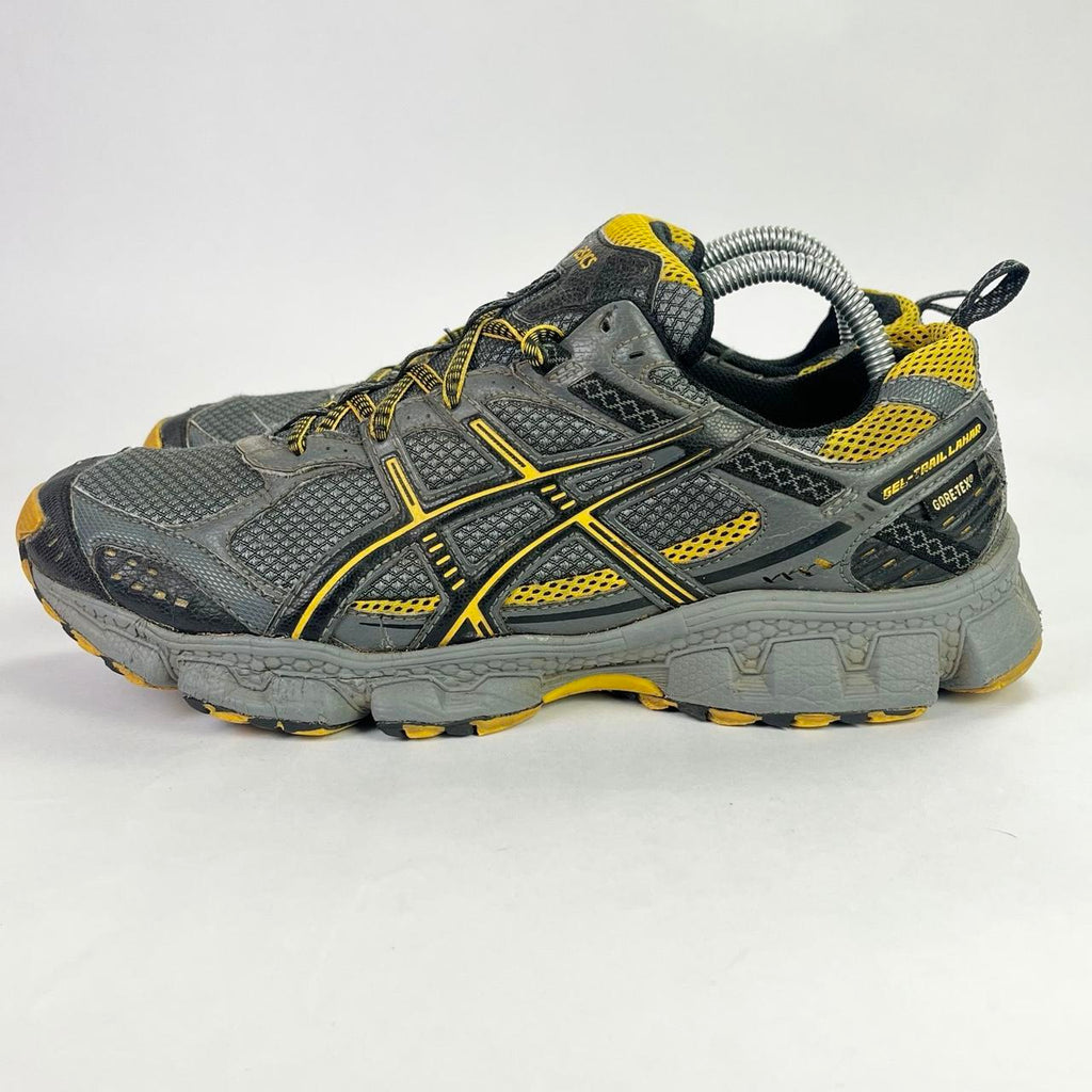 Asics Gel-Trail Lahar GTX Gore-Tex grey/yellow UK 8.5