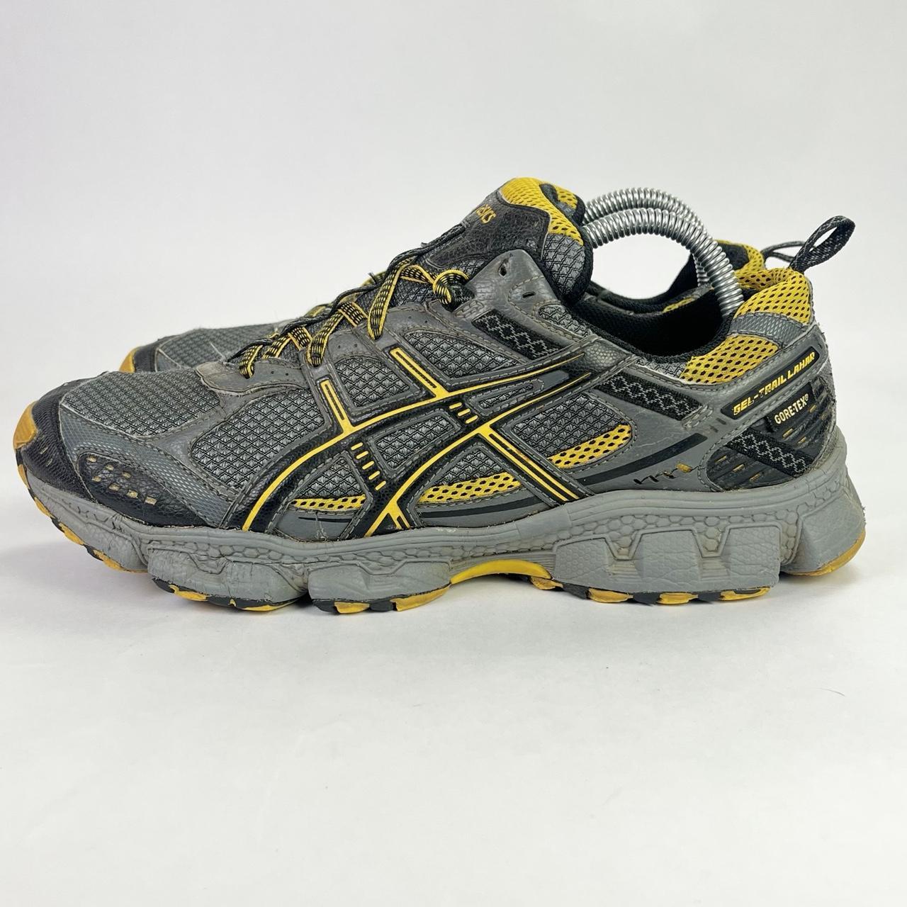 Asics Gel-Trail Lahar GTX Gore-Tex grey/yellow UK 8.5