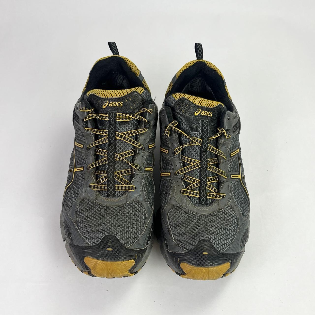 Asics Gel-Trail Lahar GTX Gore-Tex grey/yellow UK 8.5