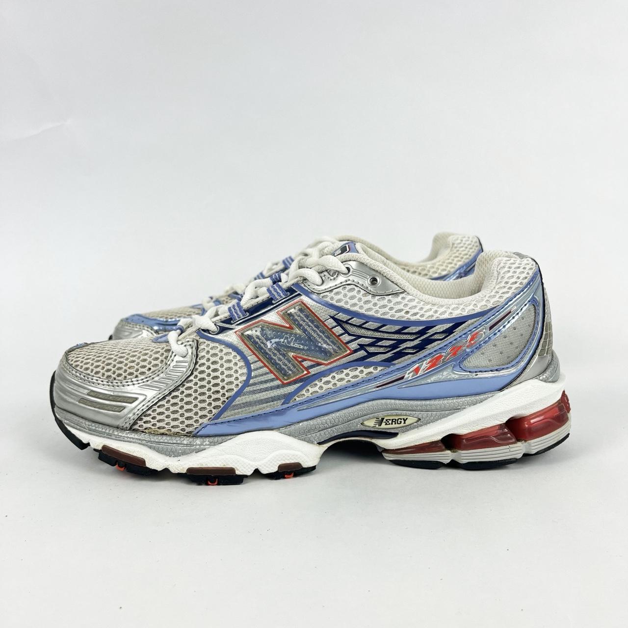 New Balance 1225 white/blue UK 6.5