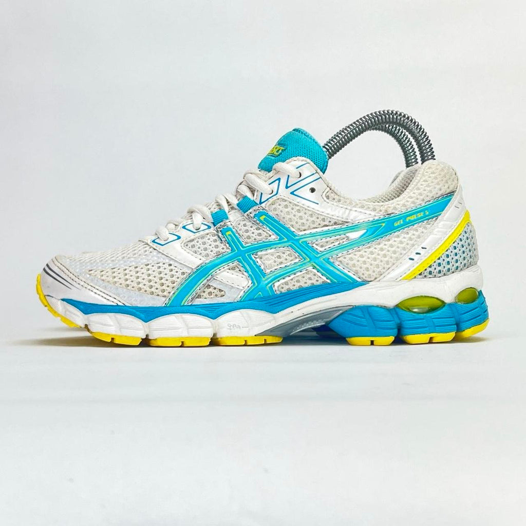 ASICS Gel-Pulse 5 white/yellow/blue