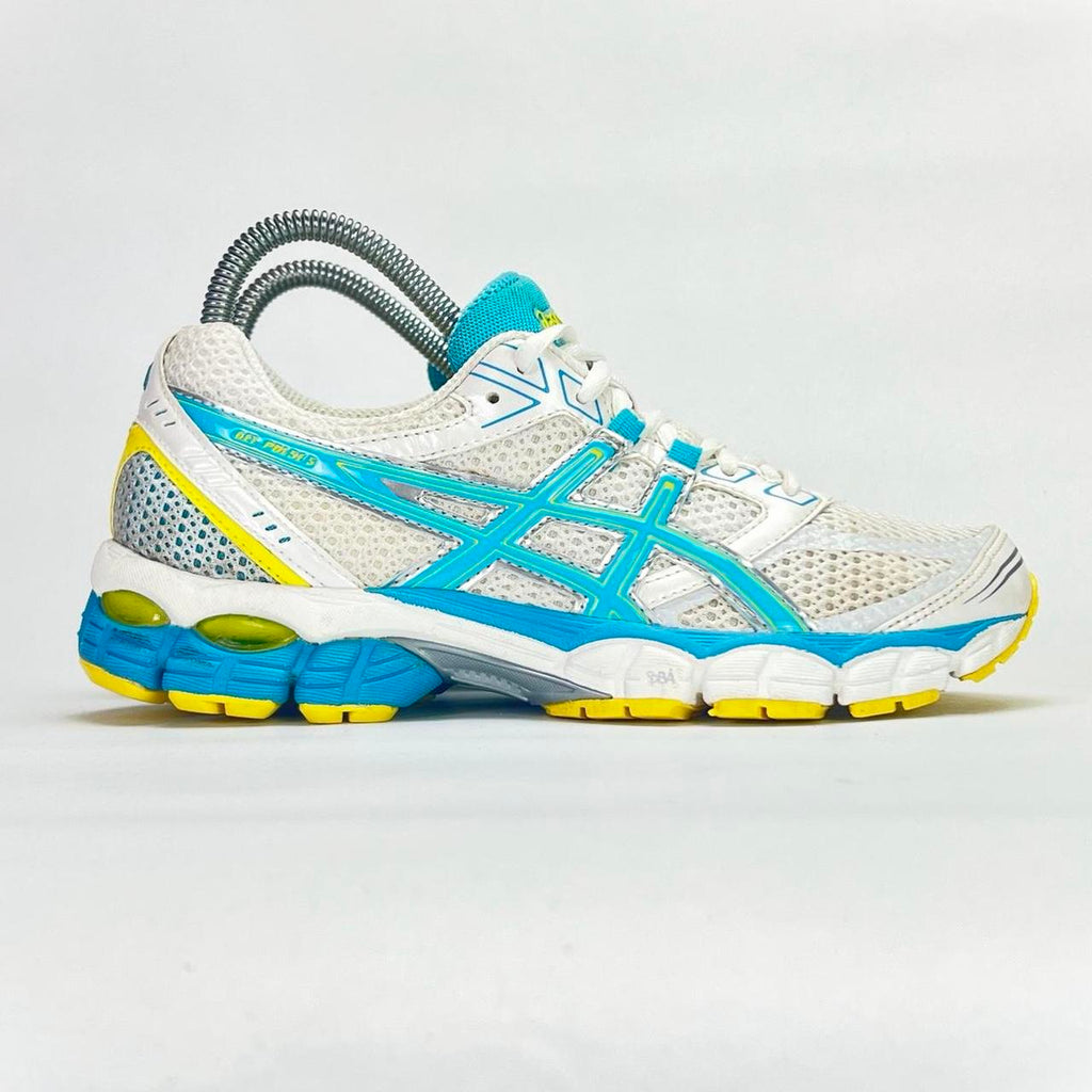ASICS Gel-Pulse 5 white/yellow/blue