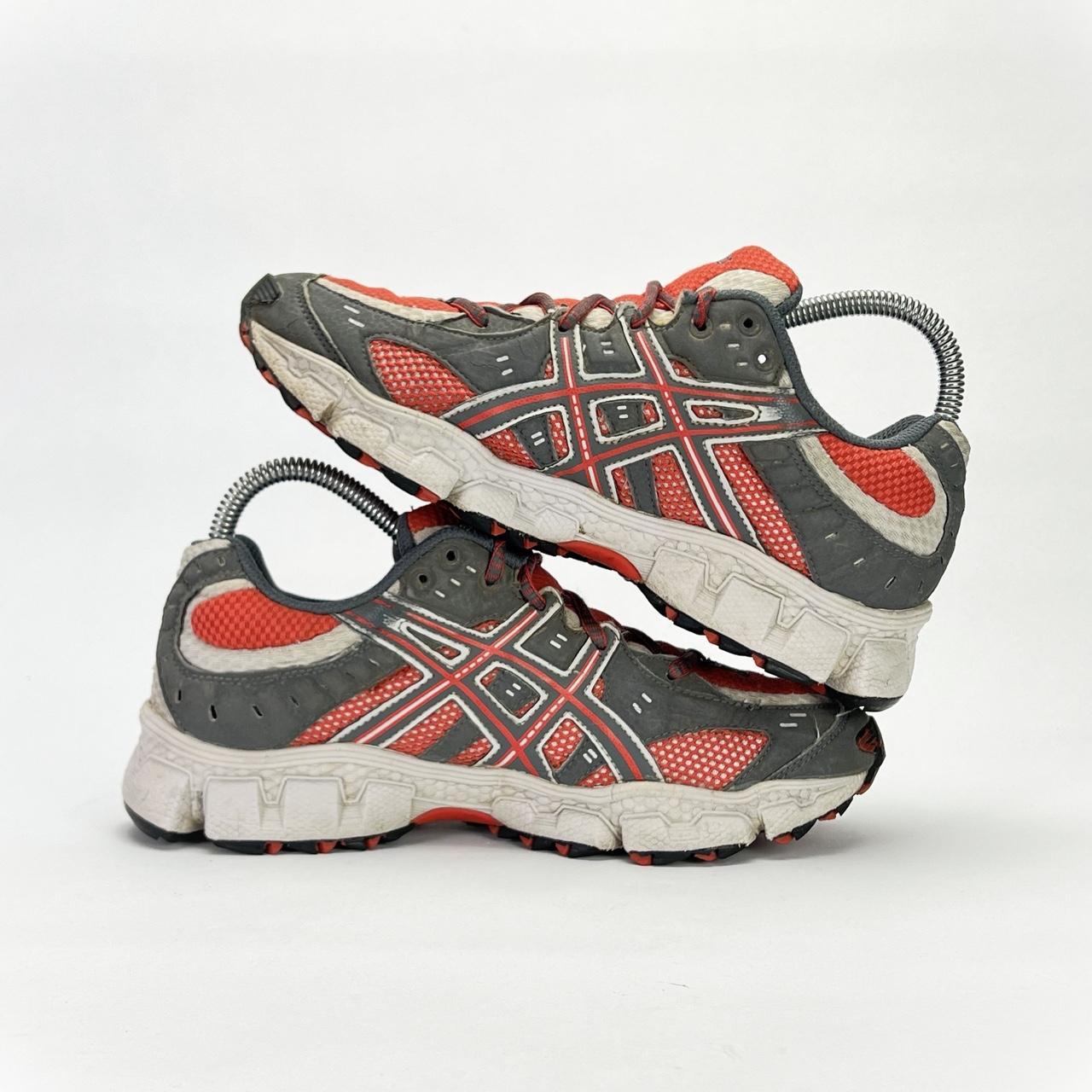 Asics Gel-Trail Attack WR red/grey *SAMPLE* UK 5