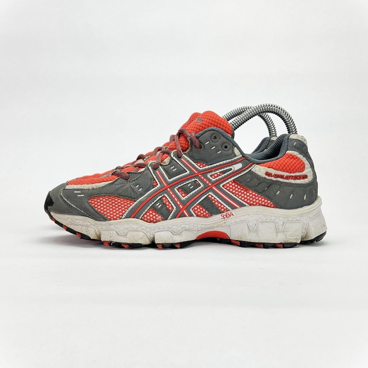 Asics Gel-Trail Attack WR red/grey *SAMPLE* UK 5