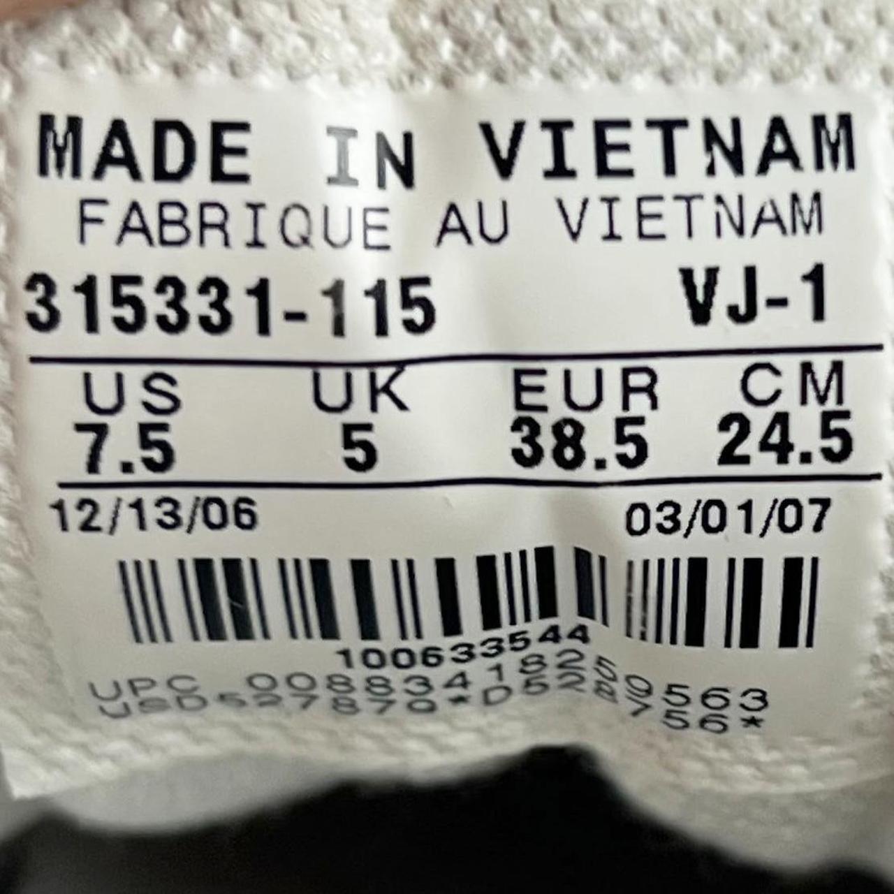 Nike Shox Saikano 2006 white/yellow UK 5