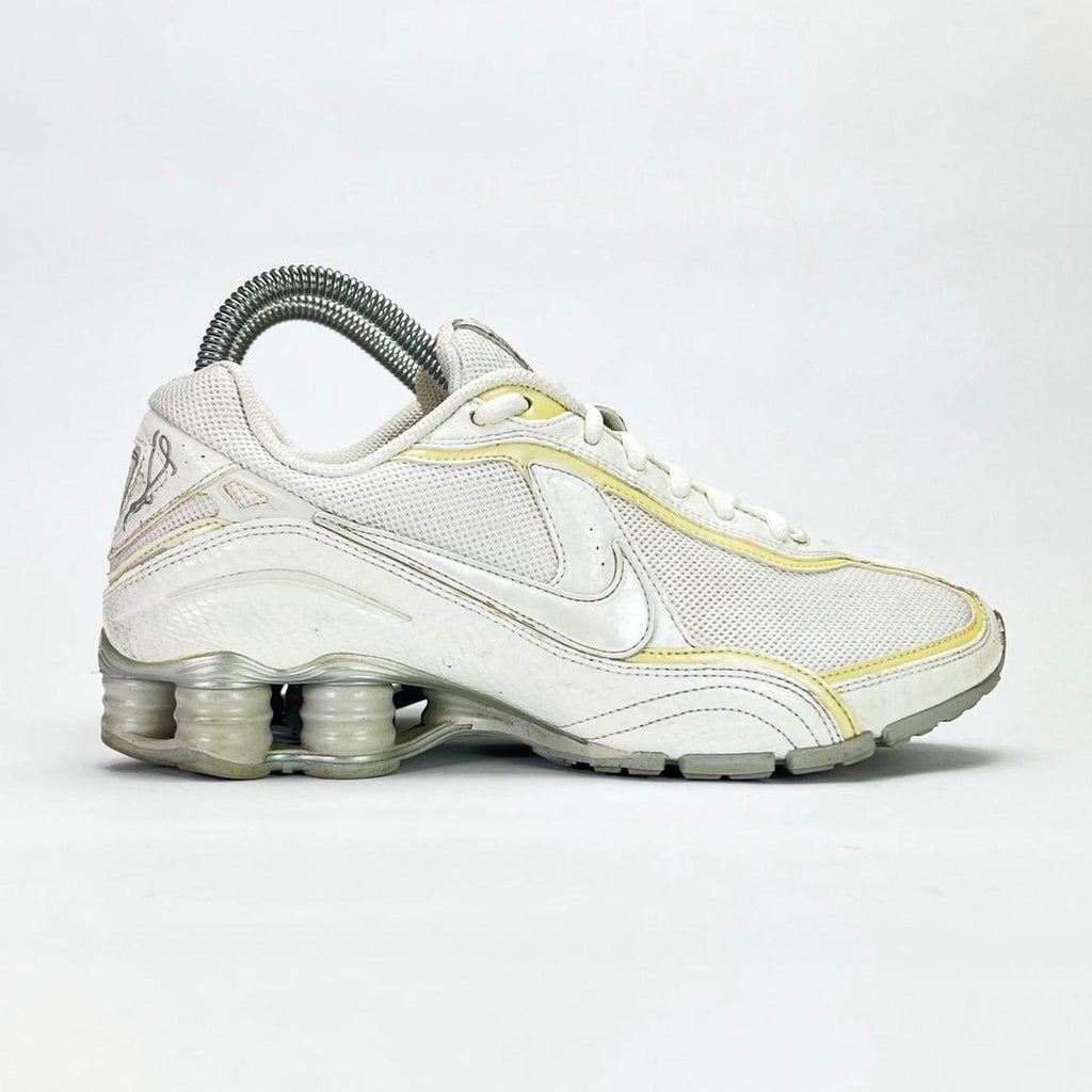Nike Shox Saikano 2006 white/yellow UK 5