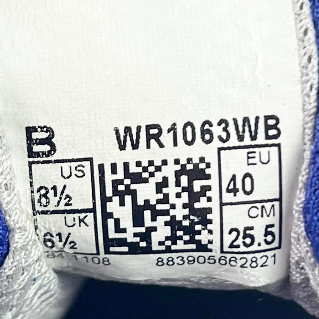 New Balance 1063 white/blue "Made in England" UK 7