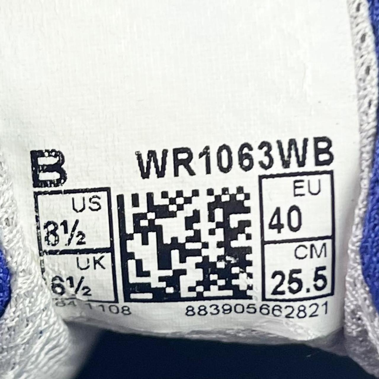 New Balance 1063 white/blue "Made in England" UK 7