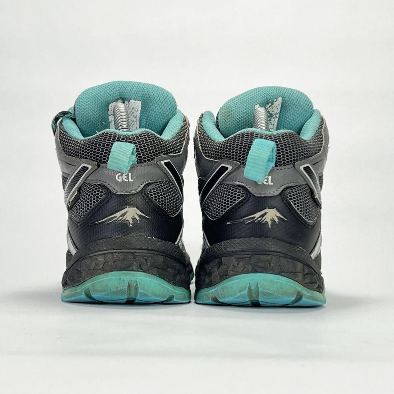 Asics Gel-Fuji Terra 2 grey/blue GTX Gore-Tex brown/grey UK 5