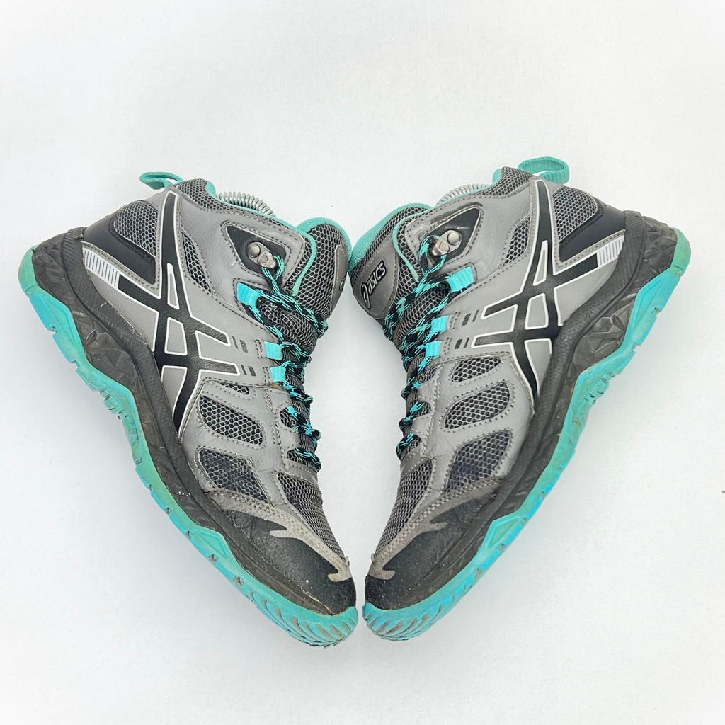 Asics Gel-Fuji Terra 2 grey/blue GTX Gore-Tex brown/grey UK 5