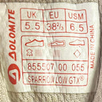 Dolomite Sparrow Low GTX Gore-Tex grey/grey UK 5