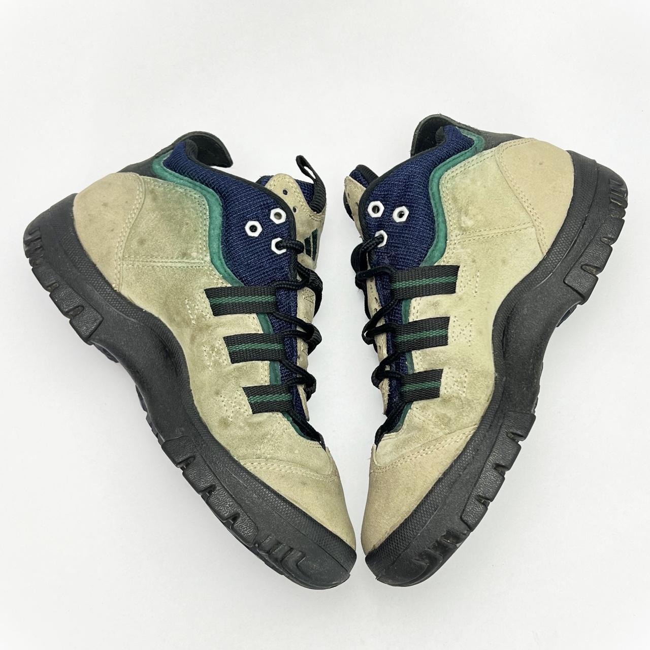 Adidas Vintage(1990s) Hiking High beige/navy UK 8