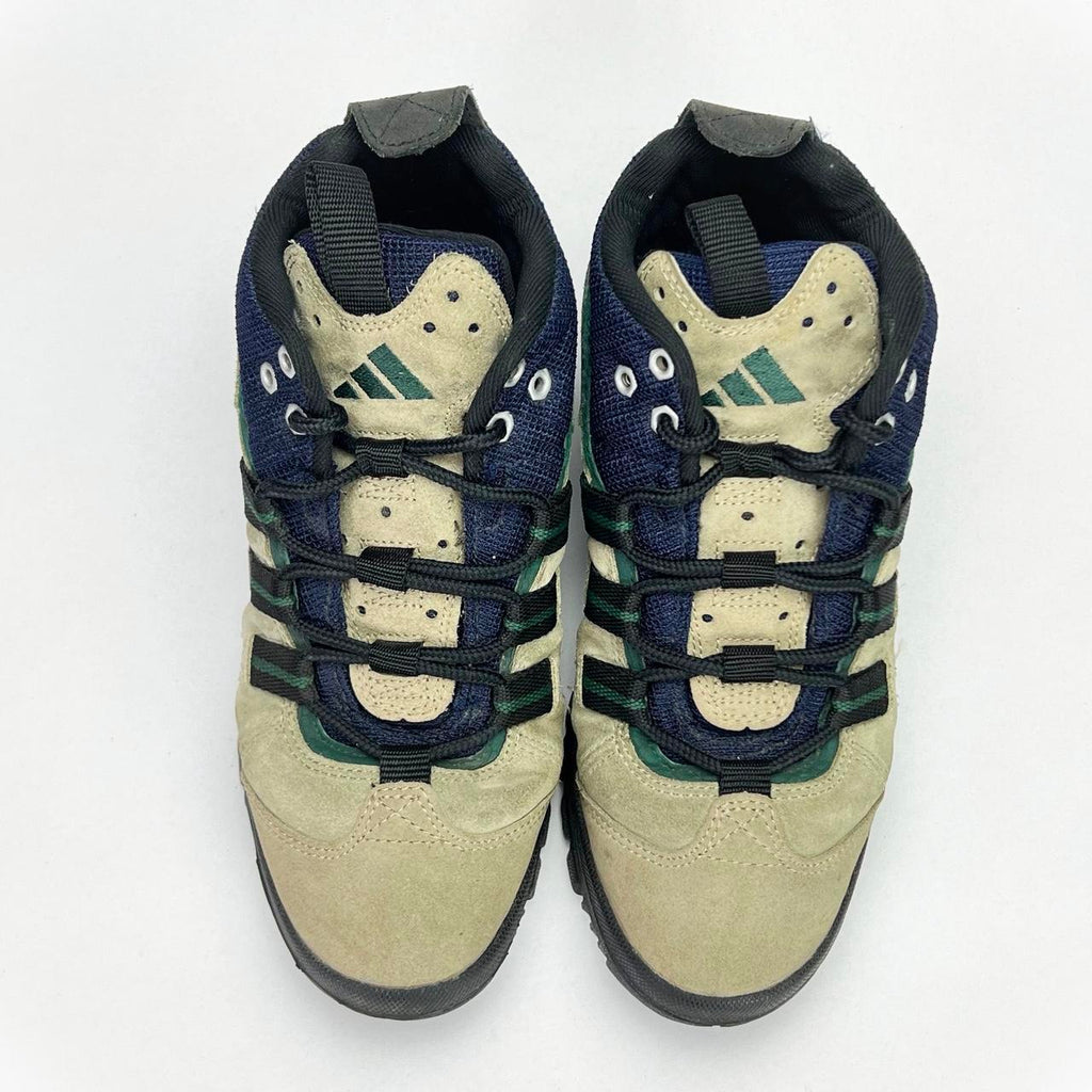 Adidas Vintage(1990s) Hiking High beige/navy UK 8