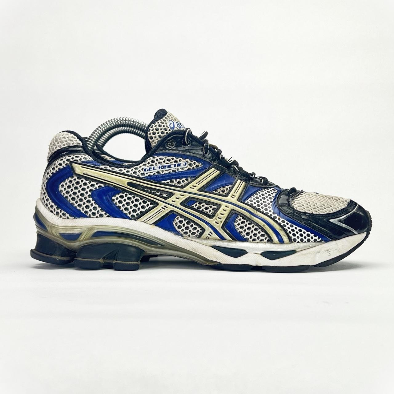 Asics Gel-Kinetic 3 white/blue/silver