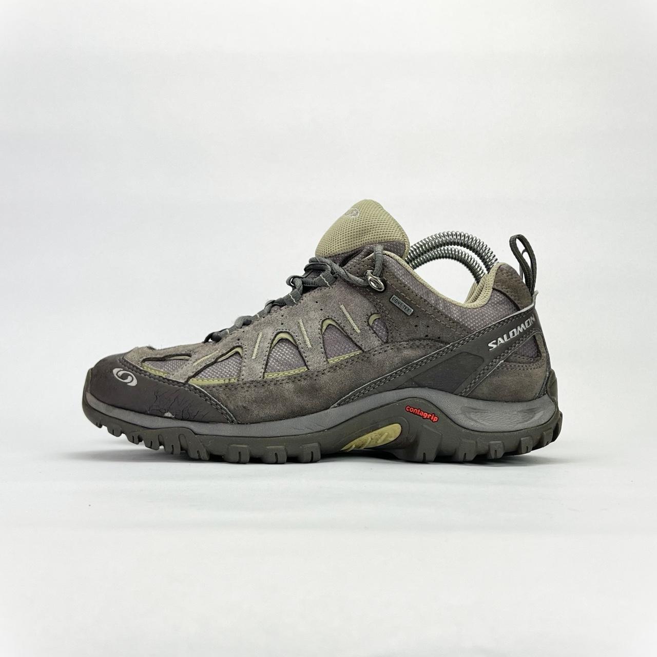 Salomon Exit Aero 2 GTX Gore-Tex khaki/brown UK 6.5