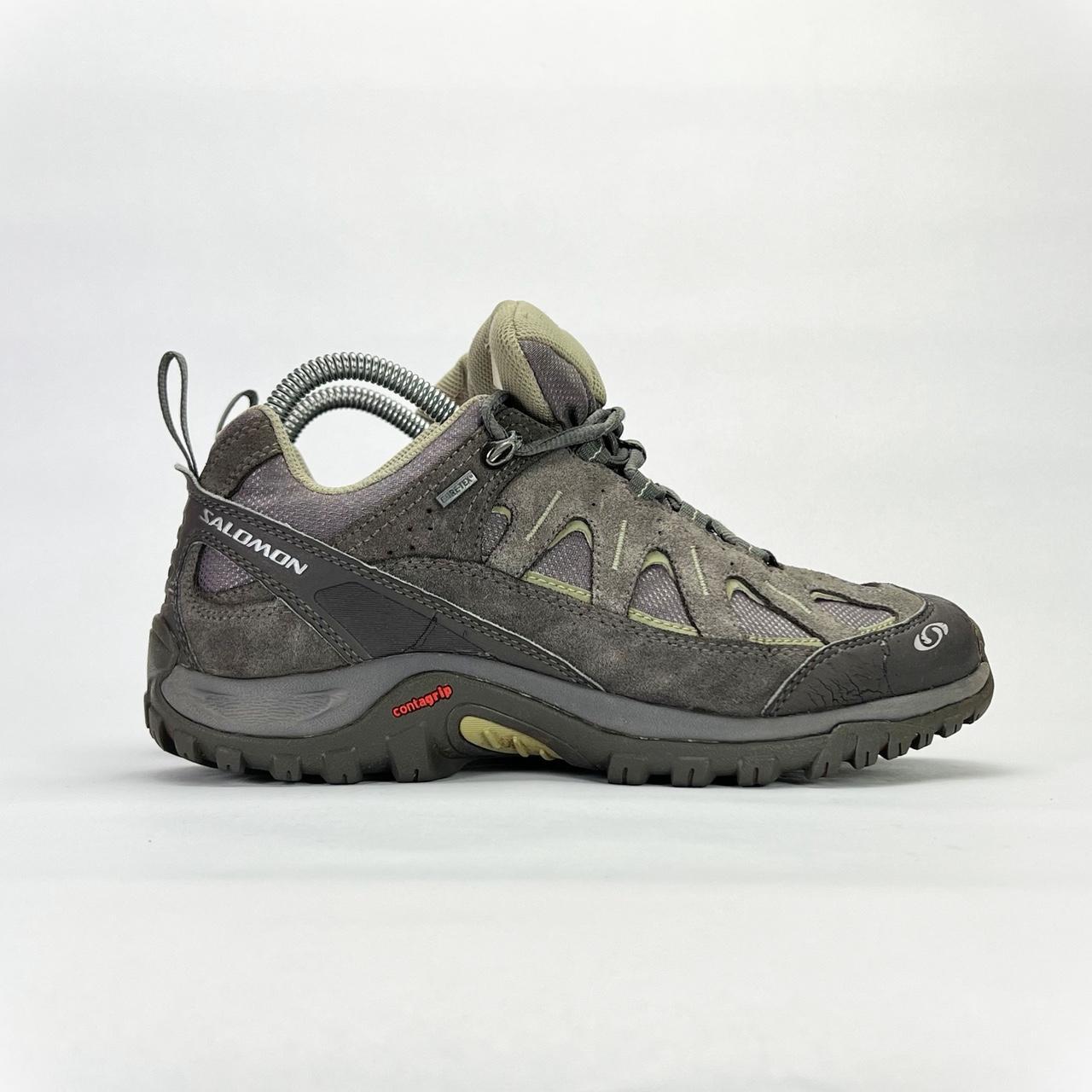 Salomon Exit Aero 2 GTX Gore-Tex khaki/brown UK 6.5
