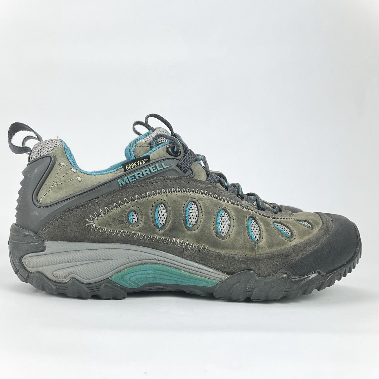 Merrell Chameleon Arc 2 GTX Gore-Tex "Castle Rock" brown/blue UK 5