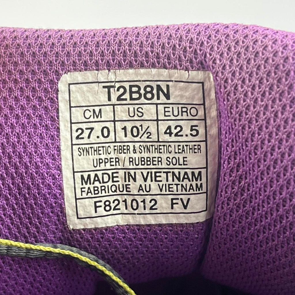 Asics Gel-FujiTrabuco purple/grey/yellow UK 8