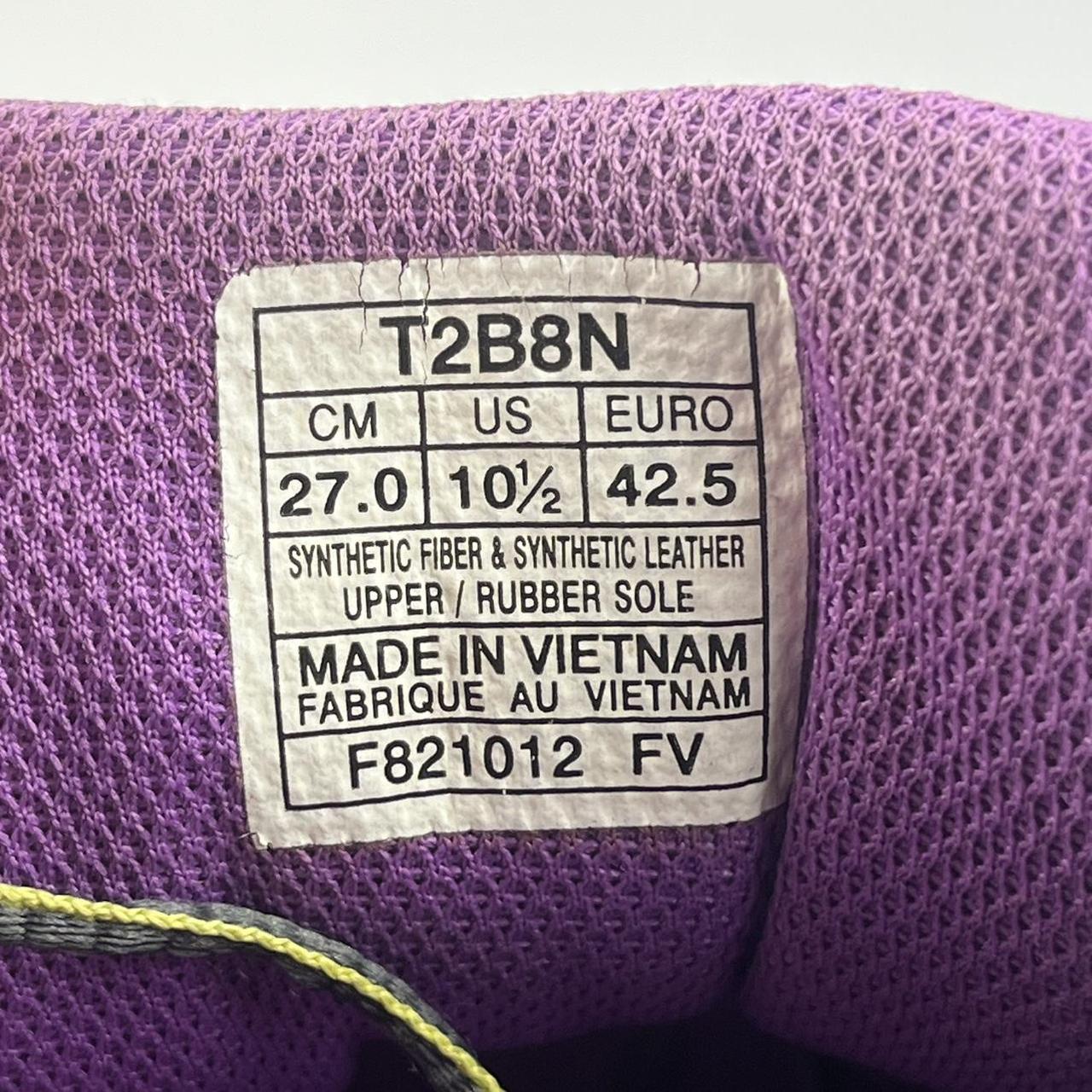 Asics Gel-FujiTrabuco purple/grey/yellow UK 8