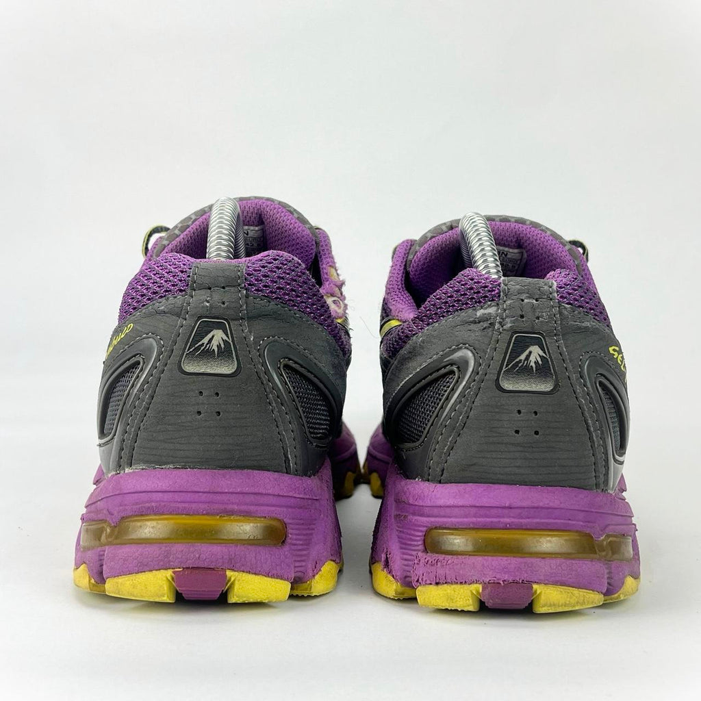 Asics Gel-FujiTrabuco purple/grey/yellow UK 8