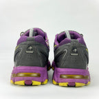 Asics Gel-FujiTrabuco purple/grey/yellow UK 8