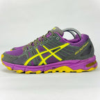Asics Gel-FujiTrabuco purple/grey/yellow UK 8