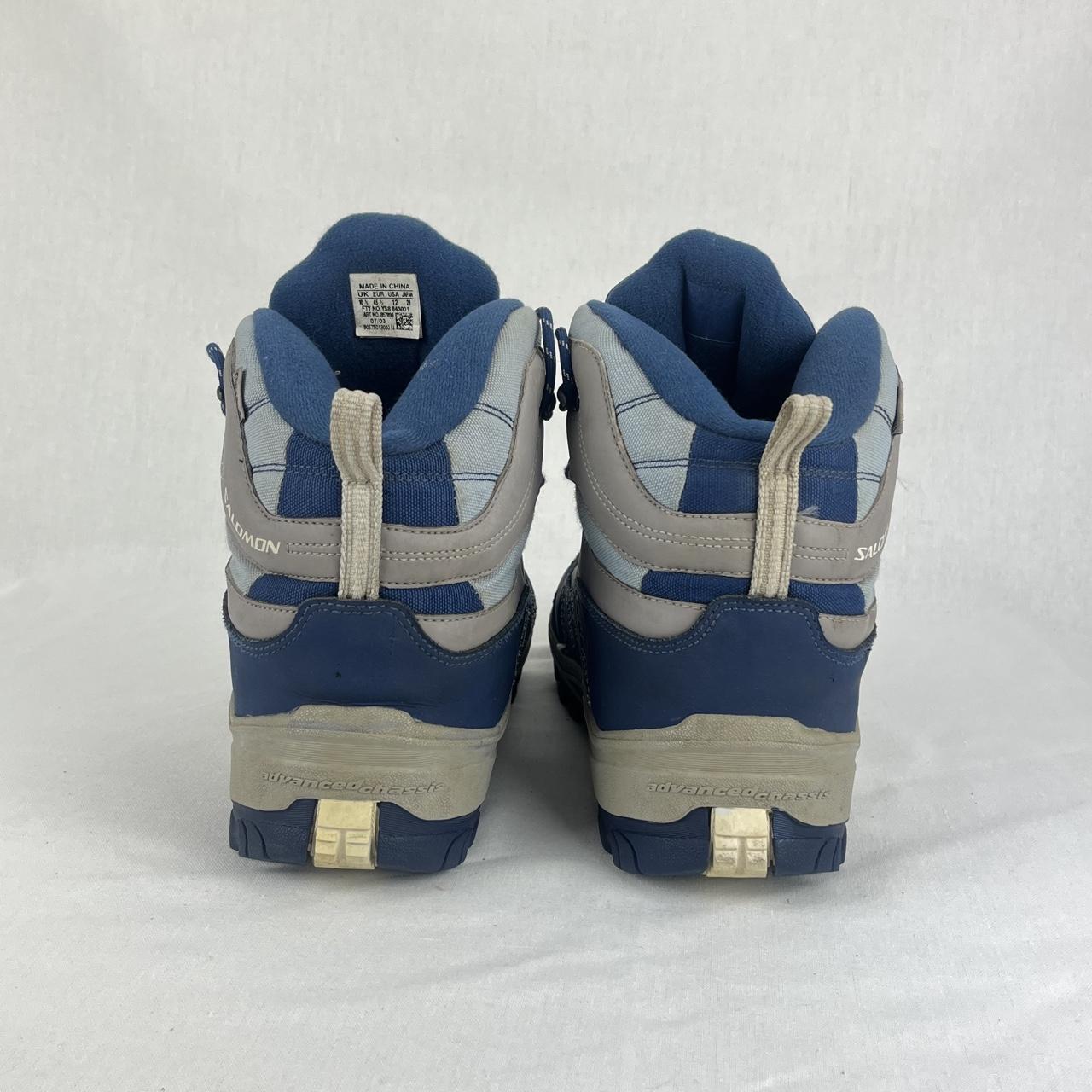 Salomon Snow Time Climadry Hiking Boots grey/blue