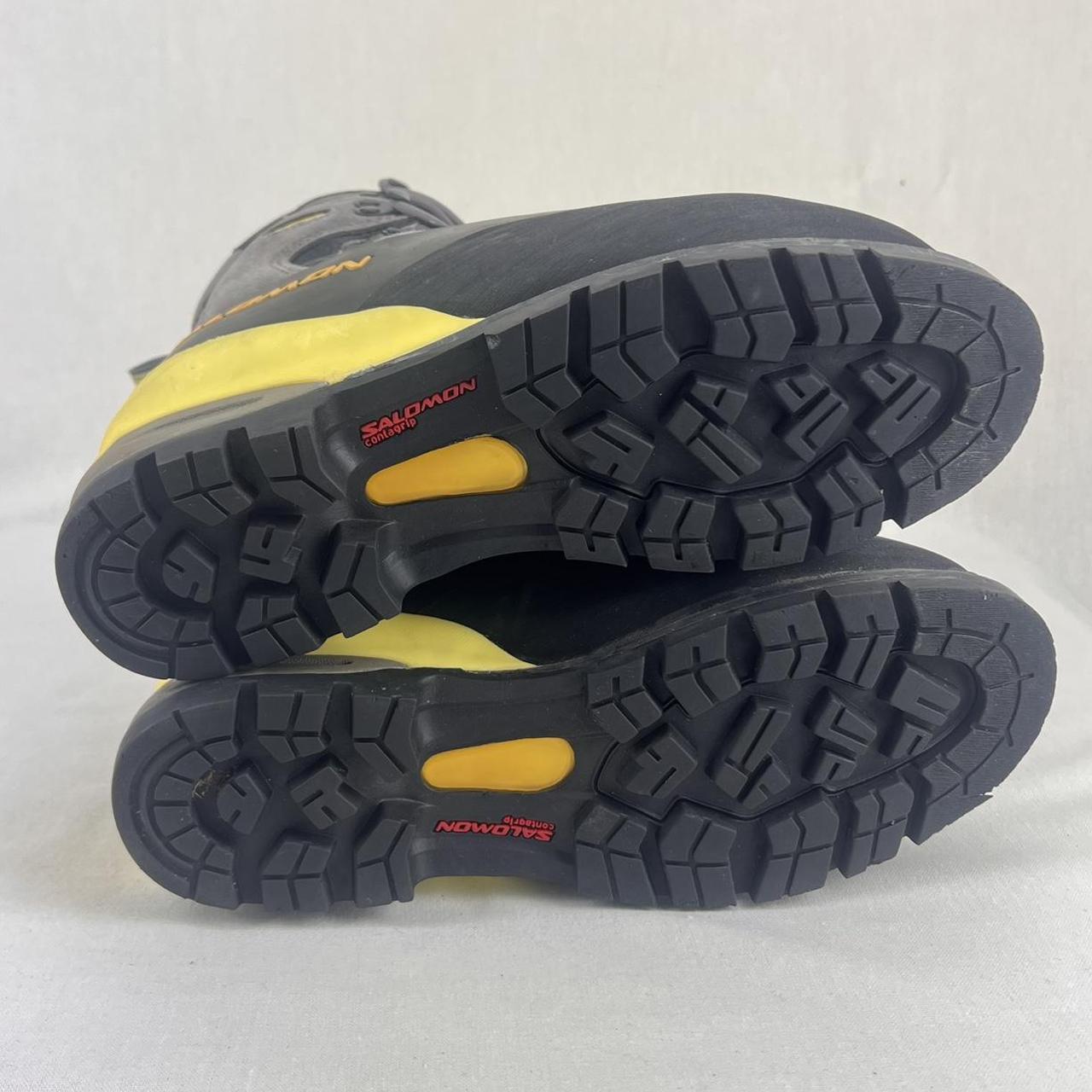 Salomon Hiking Snowboots Thinsulate grey/black/yellow