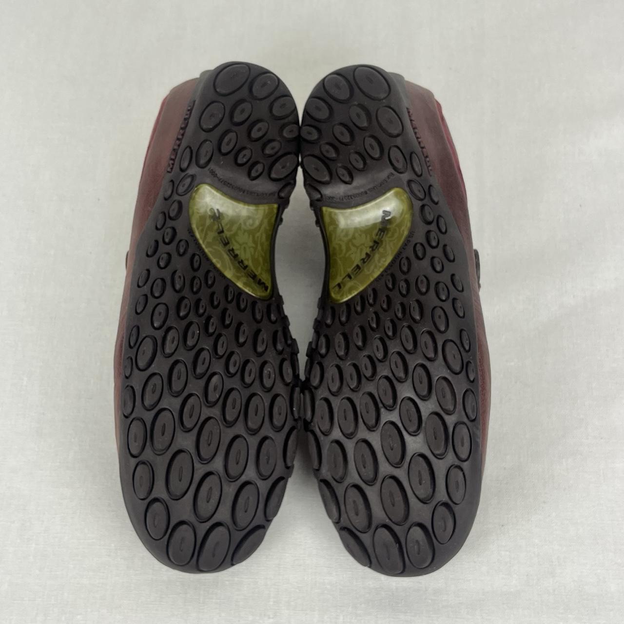 Merrell Plaza Emme Mary-Jane Wine Red Leather