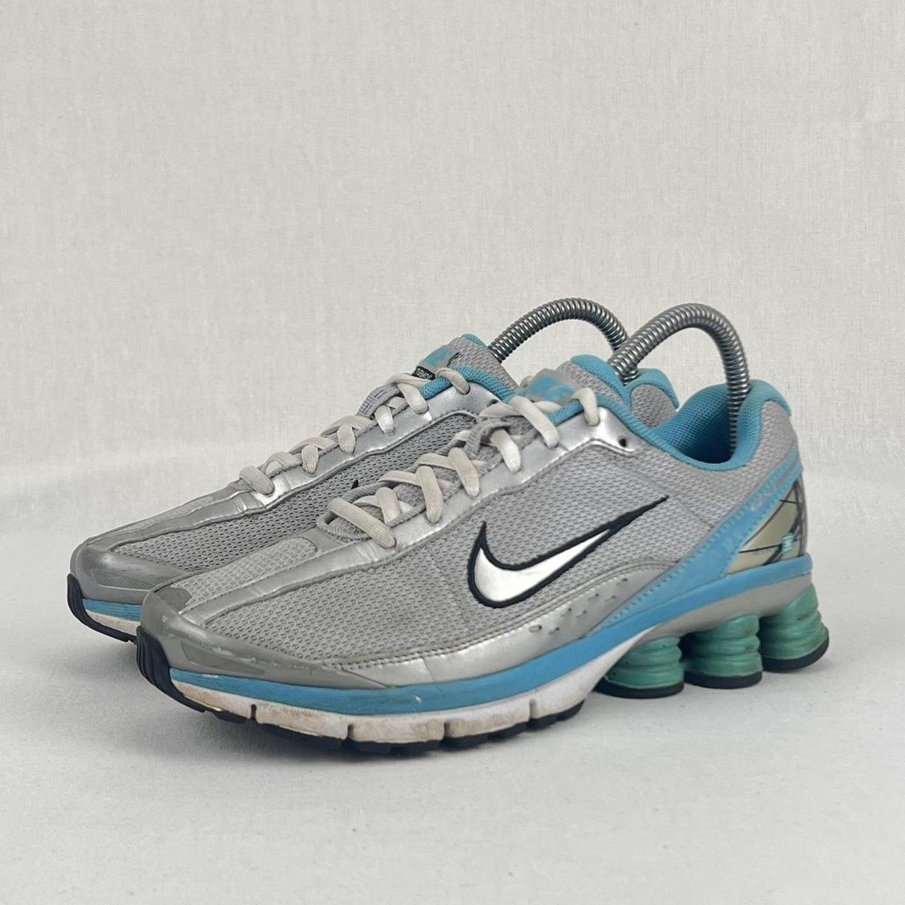 Nike Shox Turmoil silver/blue