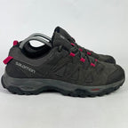 Salomon Trail Running Low grey/pink UK 7.5