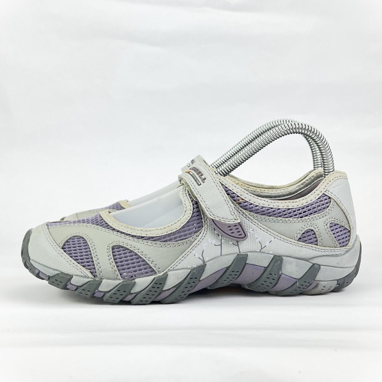 Merrell Waterpro Pandi Mary Jane T-Bar shoes grey/purple