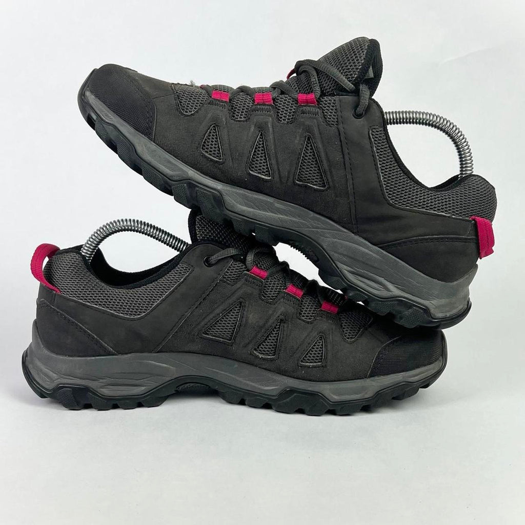 Salomon Trail Running Low grey/pink UK 7.5