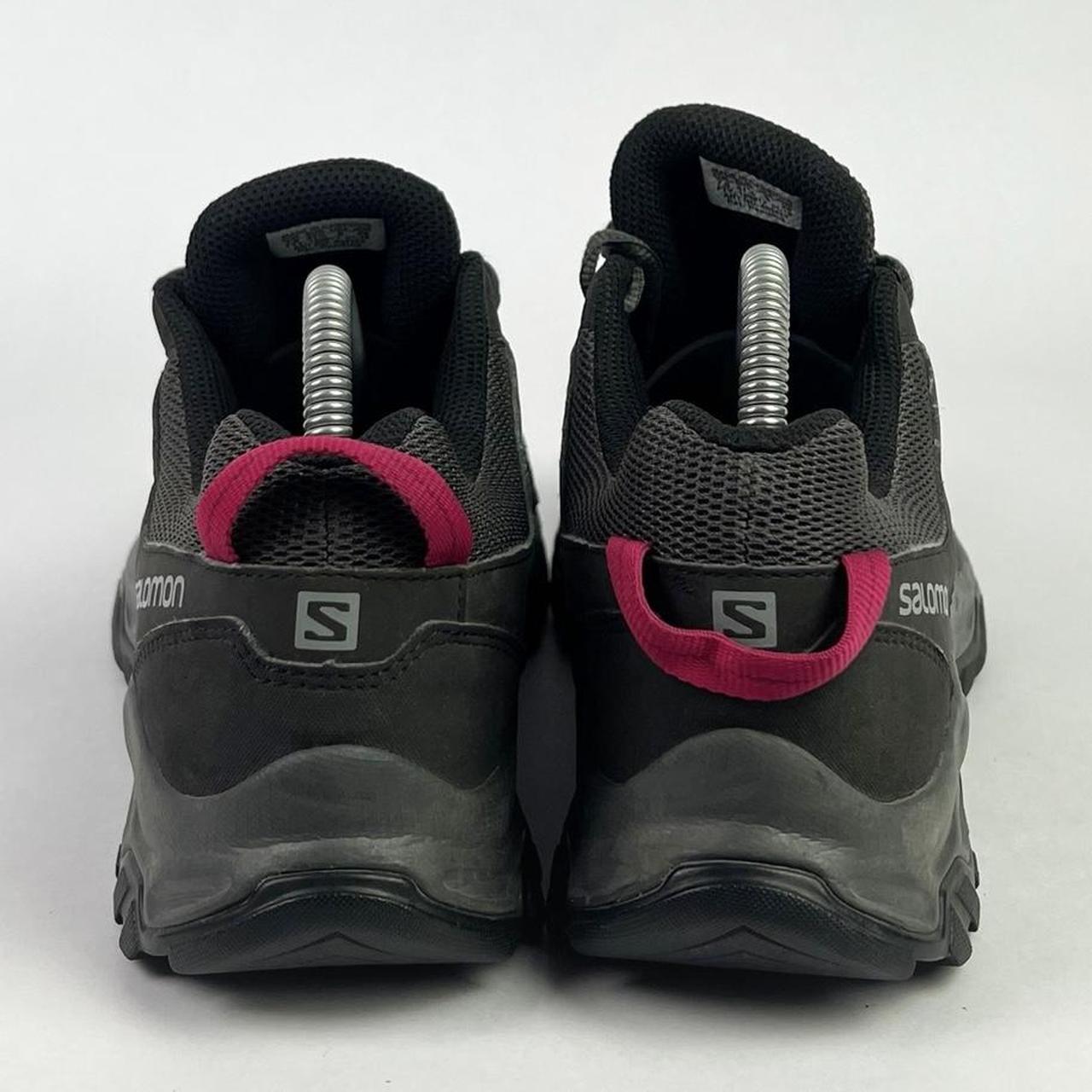 Salomon Trail Running Low grey/pink UK 7.5