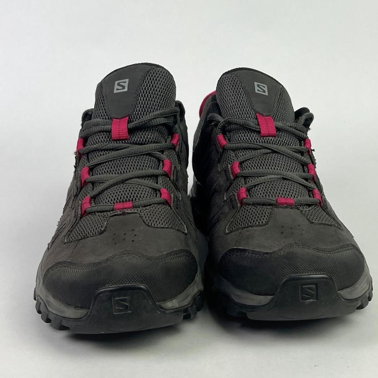 Salomon Trail Running Low grey/pink UK 7.5