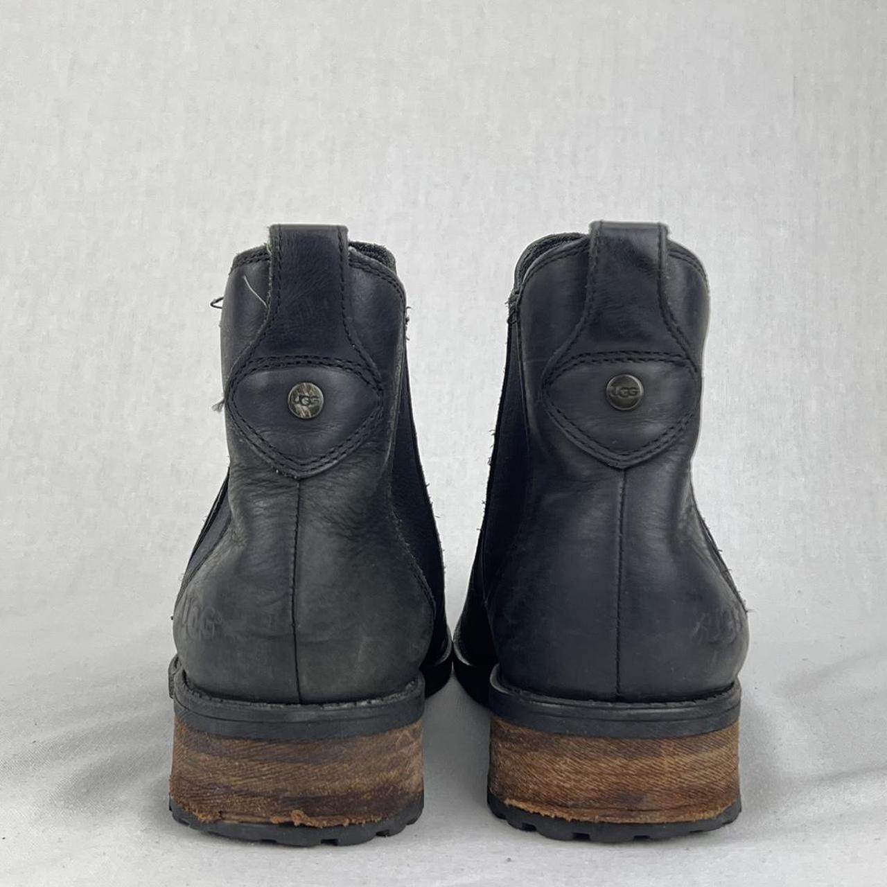UGG Leather Chelsea boots black/brown