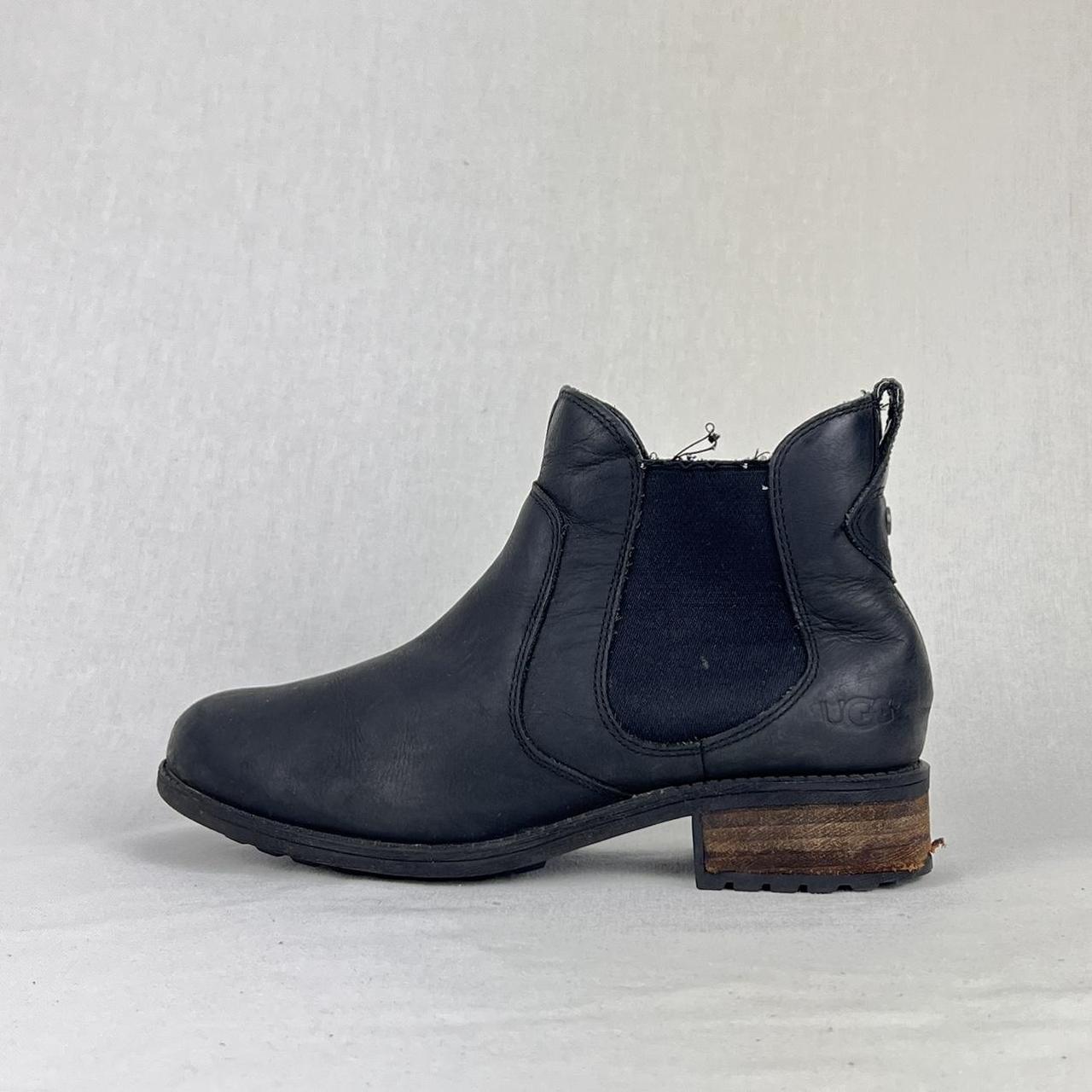 UGG Leather Chelsea boots black/brown