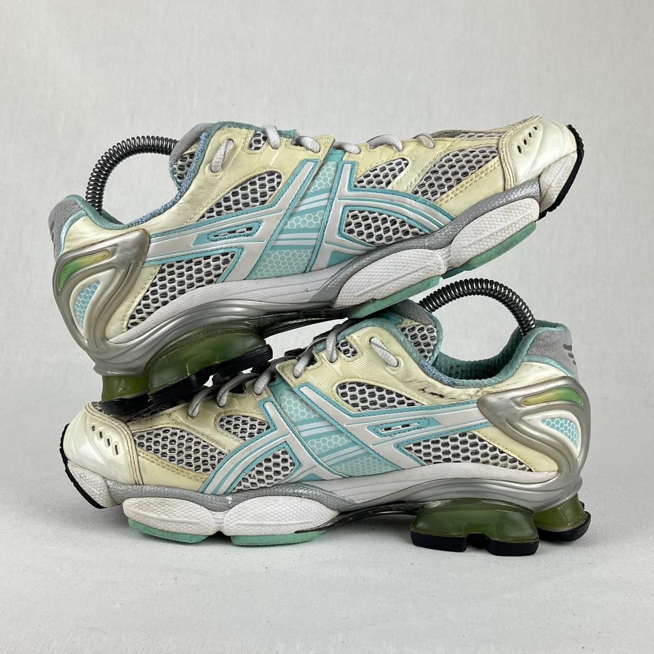 Asics Gel-Kinsei 3 white/cream/turquoise