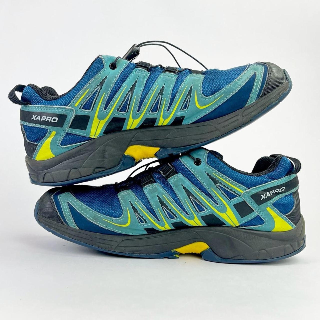 Salomon XA Pro Waterproof blue/green/yellow