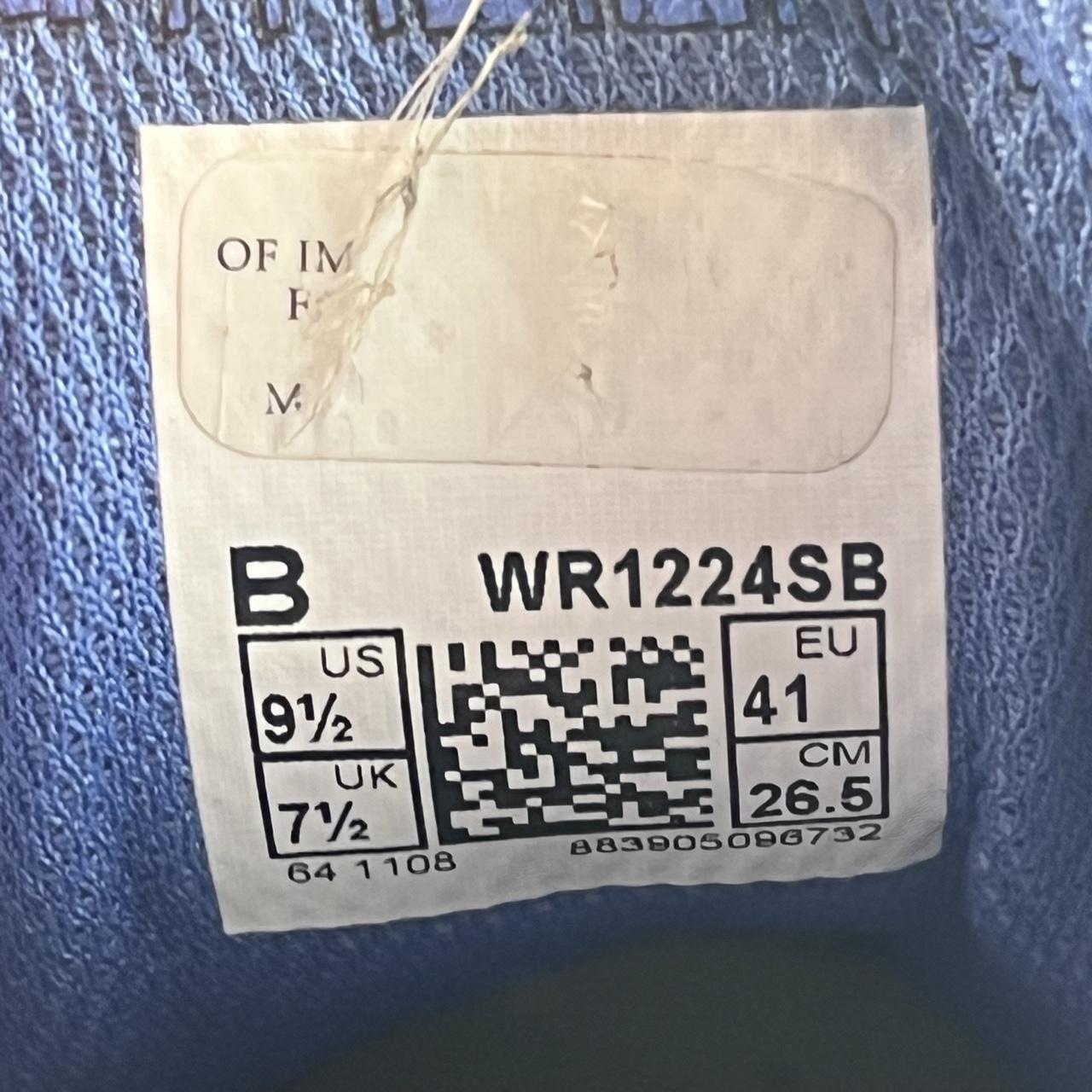 New Balance 1224 white/silver/blue
