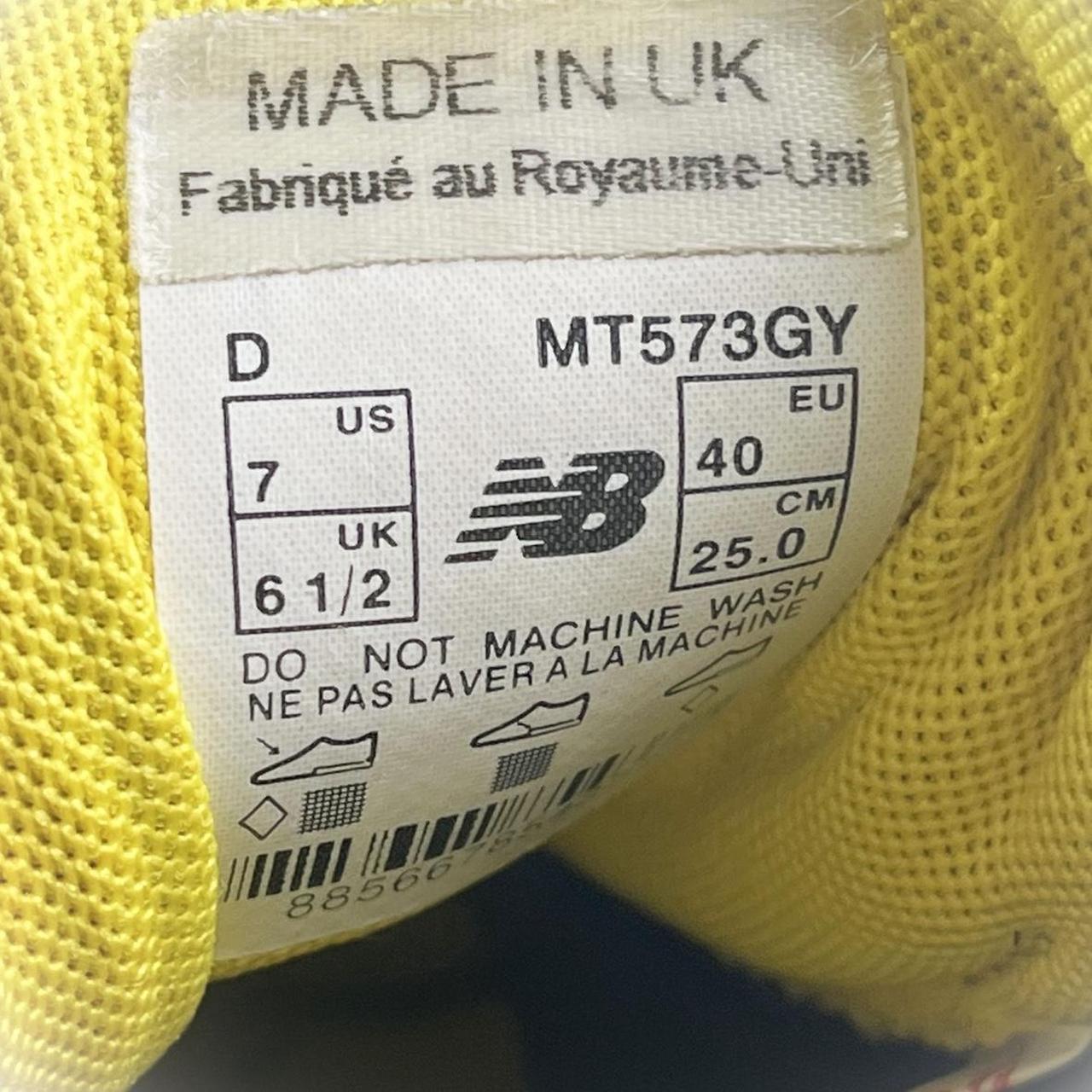 New Balance 573 black/yellow