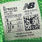 New Balance 780v3 green/black UK 8.5